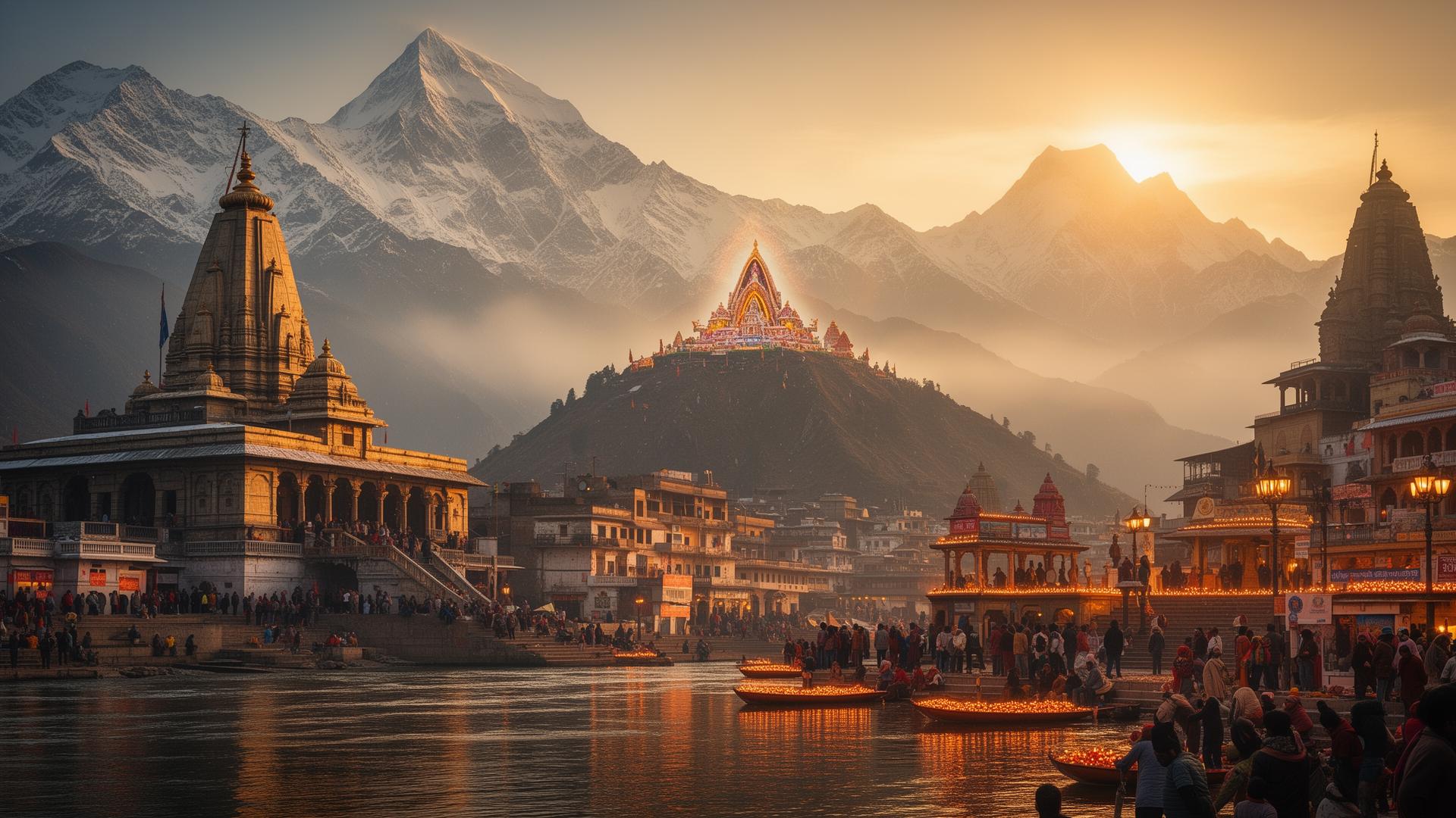 Famous Indian temples and Himalayan pilgrimage sites
